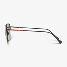 PRADA ROSSA Herren Sonnenbrille PS 53US DG02B0 57 Black Rubber 
