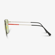 PRADA ROSSA Herren Sonnenbrille PS 53US 381348 57 Silver