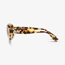 MIU-MIU Damen Sonnenbrille MU 01US 7S0QZ9 53 Light havana