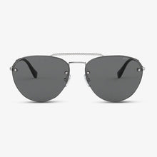 MIU-MIU Damen Sonnenbrille MU 54US 1BC1A1 59 Silver