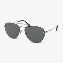 MIU-MIU Damen Sonnenbrille MU 54US 1BC1A1 59 Silver
