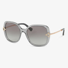 BVLGARI Damen Sonnenbrille BV8217B 547511 55 TRANSPARENT GREY 