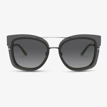 GIORGIO ARMANI Damen Sonnenbrille AR6090 327511 54 GUNMETAL/TOP GREY GREEN 
