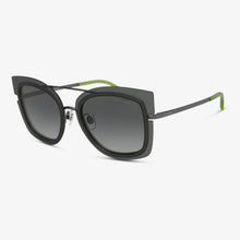 GIORGIO ARMANI Damen Sonnenbrille AR6090 327511 54 GUNMETAL/TOP GREY GREEN 