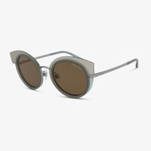 GIORGIO ARMANI Damen Sonnenbrille AR6091 301073 50 GUNMETAL/TOP BEIGE AZURE 