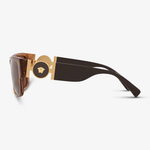 VERSACE Herren Sonnenbrille VE4369 50283G 58 TRANSPARENT BROWN 