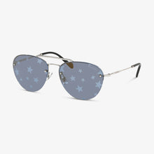 MIU-MIU Damen Sonnenbrille MU 54US 1BC182 59 Silver