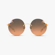 BVLGARI Damen Sonnenbrille BV6124 278-18 57 Gold