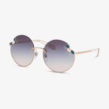 BVLGARI Damen Sonnenbrille BV6124 2014U7 57 Gold