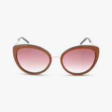 Karl Lagerfeld Damen Sonnenbrille KL6008S 21 Rusty Glitter