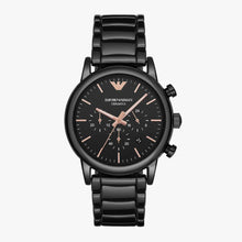Emporio Armani AR1509 Ceramica Herrenarmbanduhr mit Chronograf