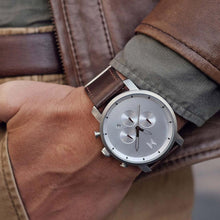 MVMT D-MC01-SBRL Chrono 45 Silver Brown Herrenuhr