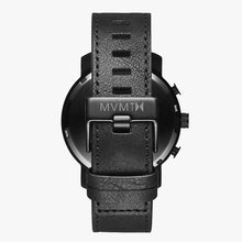 MVMT D-MC01BL Chrono 45 Black Leather Herrenuhr