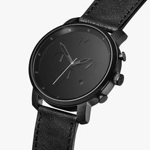 MVMT D-MC01BL Chrono 45 Black Leather Herrenuhr