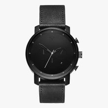 MVMT D-MC01BL Chrono 45 Black Leather Herrenuhr