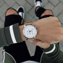 MVMT D-MC01WT Chrono 45 White Caramel Herrenuhr