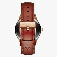 MVMT D-MT01-WBR 40 Series Rose Gold Natural Tan Herrenuhr