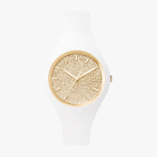 Ice-Watch Ice Glitter White Gold Small IW001345 34 mm Damenuhr
