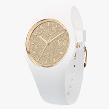 Ice-Watch Ice Glitter White Gold Small IW001345 34 mm Damenuhr