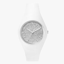 Ice-Watch Ice Glitter White Silver Medium IW001351 40 mm Damenuhr