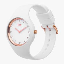 Ice-Watch Damen Uhr IW016300 ICE Cosmos White Rosegold Medium