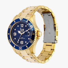 Ice-Watch ICE Steel - Gold Blue - Medium IW016761 Uhr 40 mm