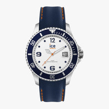 Ice-Watch ICE Steel - White Blue - Medium IW016771 Uhr 40 mm