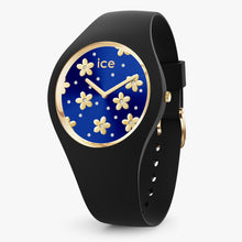 Ice-Watch Ice Flower Dark Blue Medium IW017579 40 mm Damenuhr